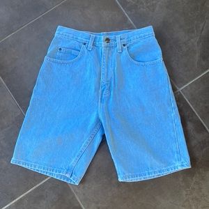 vintage retro bermuda mom shorts light wash size 29